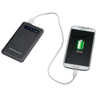 Logo trade promotional gifts image of: Power bank KINGSVILLE